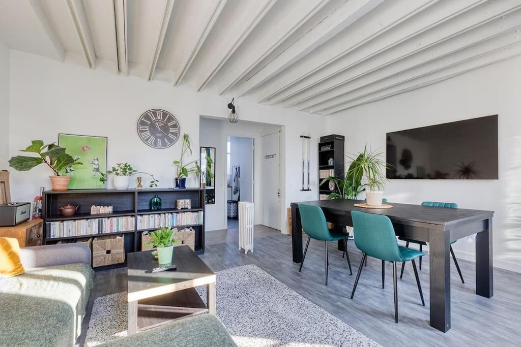 Nice Flat With Billard And View Paris Extérieur photo