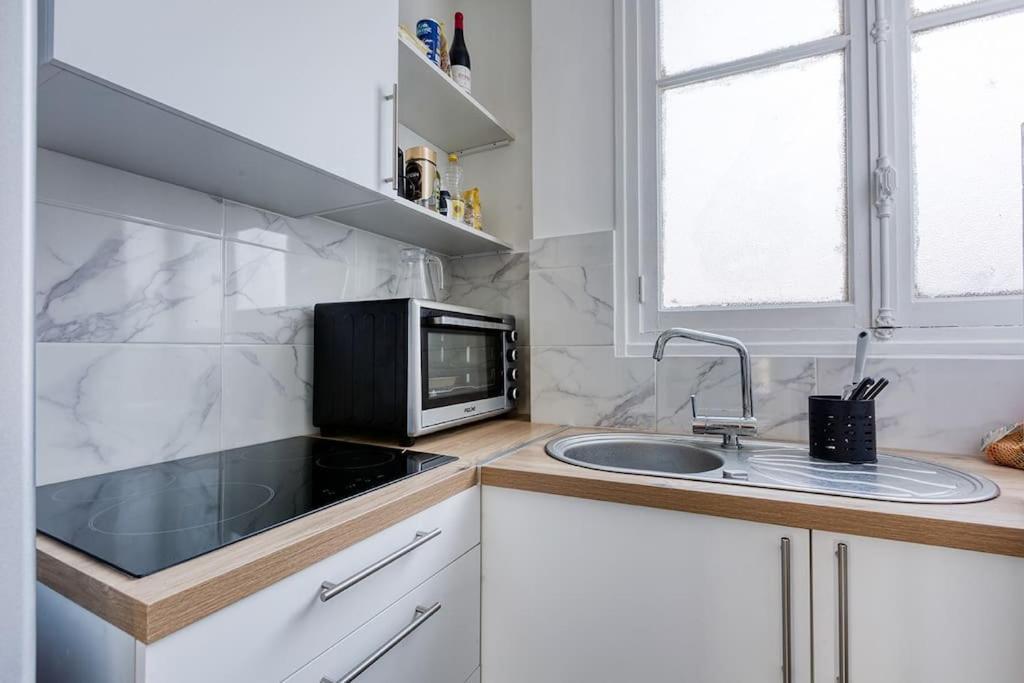Nice Flat With Billard And View Paris Extérieur photo