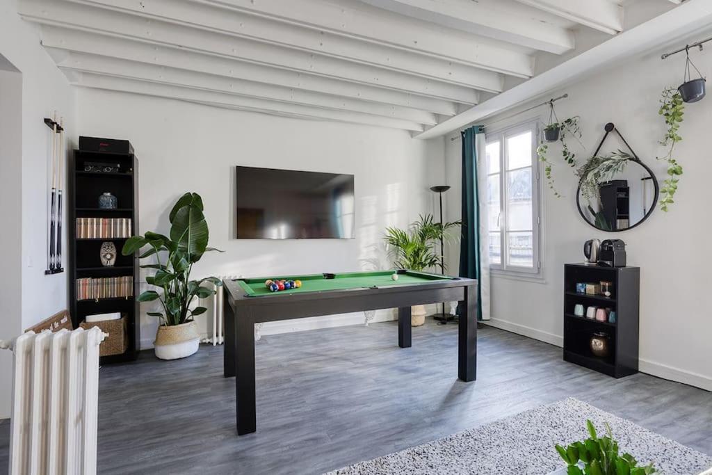 Nice Flat With Billard And View Paris Extérieur photo